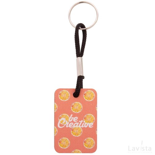 Woody Plus D Custom Made Sleutelhanger Zwart