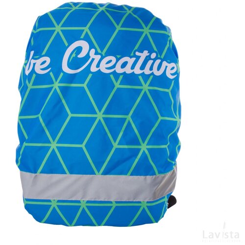 Creaback Reflect Custom Made Reflecterende Rugzakhoes Wit