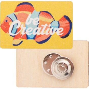 Woobadge Cutsom Made Magnetische Badge Natuurlijk