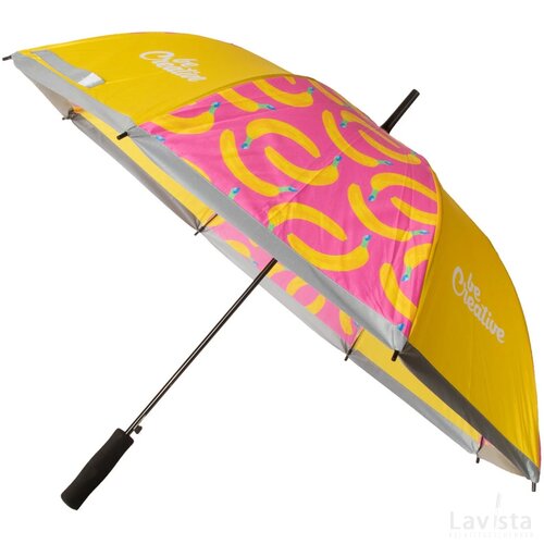 Crearain Reflect Custom Made Reflecterende Paraplu Wit