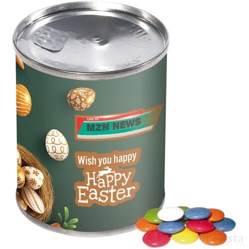 Blikje chocolade mix