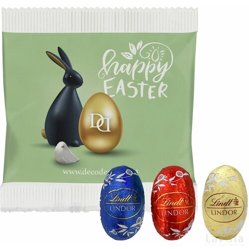 Lindor Paaseitjes in papieren zakje