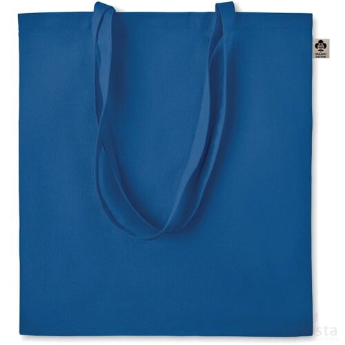 Organisch katoen tas Zimde colour royal blauw