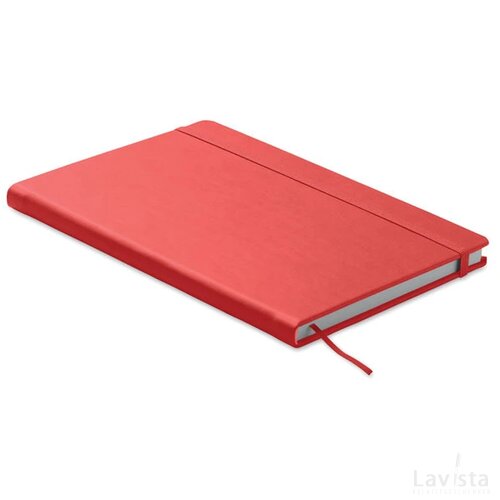 A5 notitieboekje gerecycled Ours rood