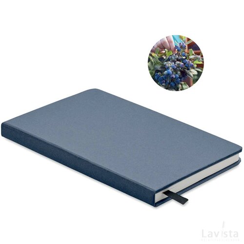 A5 gerecycled notitieboekje Grow blauw
