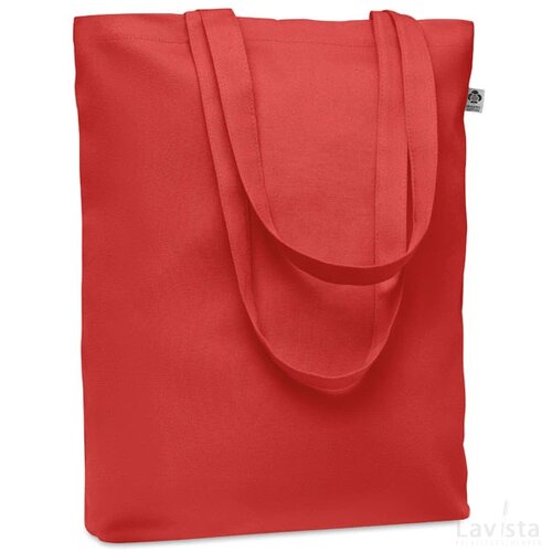 Boodschappentas 270 gr/m² Coco rood