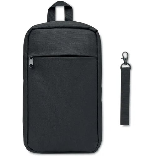 Crossbody tas in 600d rpet Cebag zwart
