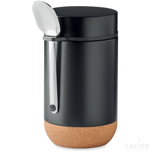 Dubbelwandige pot 400 ml Bettna zwart