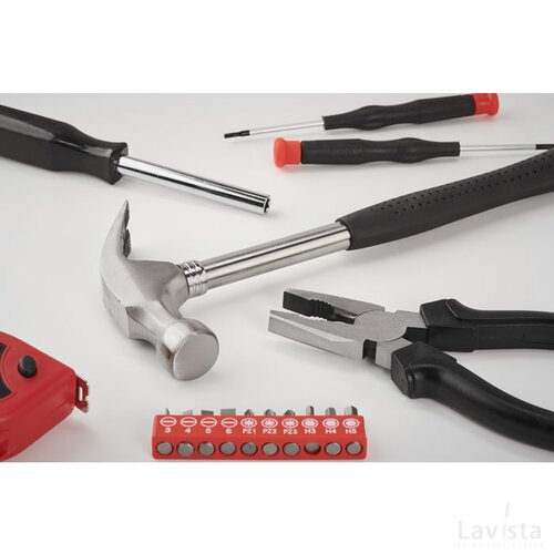 25-delige multi-tool set Seto zwart