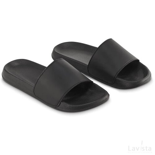Slippers anti-slip maat 36/37 Kolam zwart
