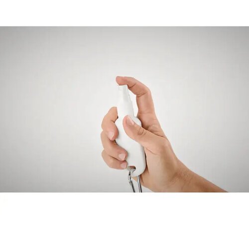 Zonnebrand spray met karabijnhaak 30 ml Wit