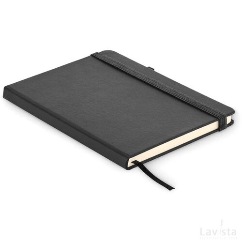 Gerecycled pu a5 notitieboek Arpu zwart