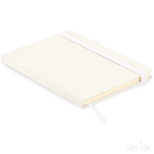 Gerecycled pu a5 notitieboek Arpu wit