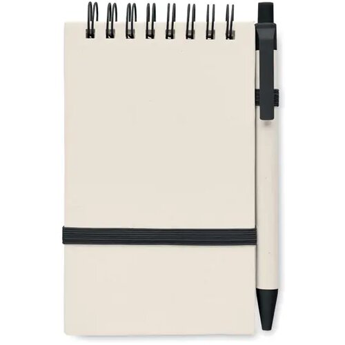 A6 gerecycled karton notebook Mito set zwart