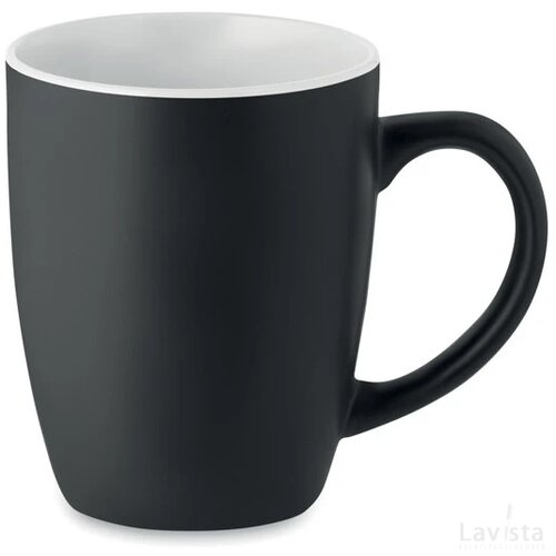 Tweekleurige mok 290 ml Lim wit