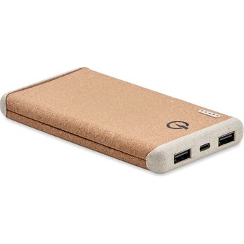 Draadloze 10000 mah powerbank Ralia beige