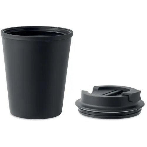 Gerecyclede thermosbeker (300 ml) Zwart 300 ml