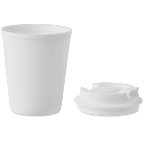 Gerecyclede thermosbeker (300 ml) Wit 300 ml