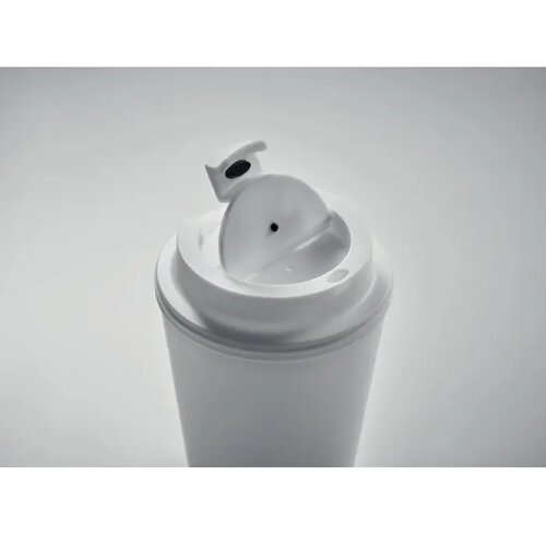 Gerecyclede thermosbeker (300 ml) Wit 300 ml