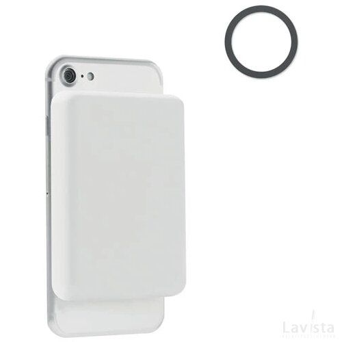 Magnetische lader 15w Doubletic wit