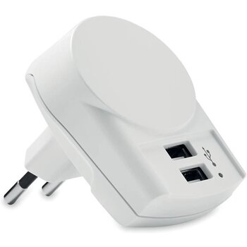 Skross euro usb lader (2xa) Euro usb charger 2xa wit
