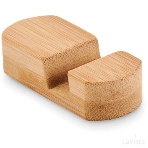Mini bamboe telefoonhouder Poy hout