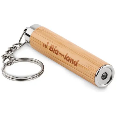 Mini bamboe zaklampje Bruin