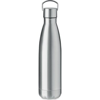 Dubbelwandige fles 500ml Arctic mat zilver