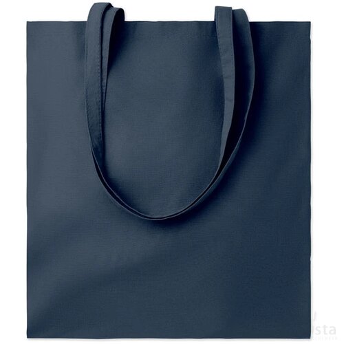Boodschappentas 180 g/m² Cottonel colour ++ donker marineblauw