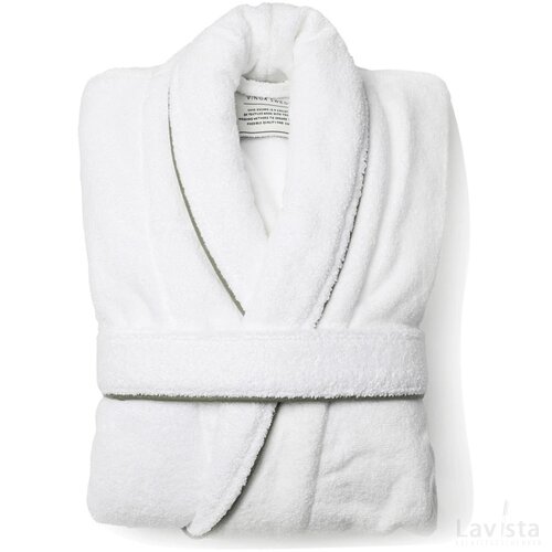 VINGA Harper badjas S/M wit