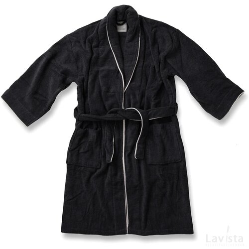 VINGA Harper badjas L/XL grijs