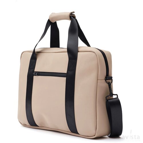 VINGA Baltimore laptoptas greige