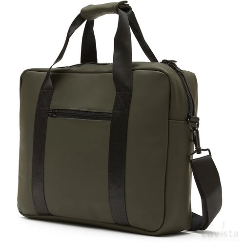VINGA Baltimore laptoptas groen
