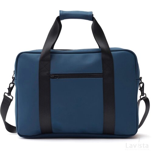 VINGA Baltimore laptoptas donkerblauw