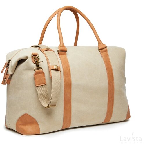 VINGA Bosler RCS rcanvas duffeltas beige