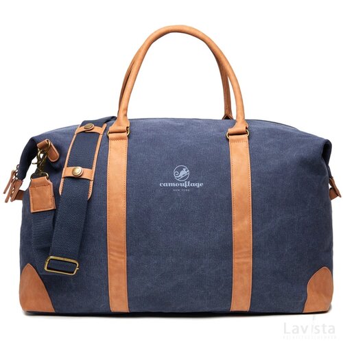VINGA Bosler RCS rcanvas duffeltas donkerblauw