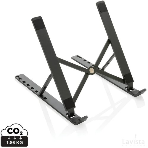 Terra RCS gerecycled aluminium laptop/tablet stand grijs