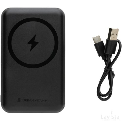 Urban Vitamin Sonoma RCS rplastic 10.000mah powerbank zwart