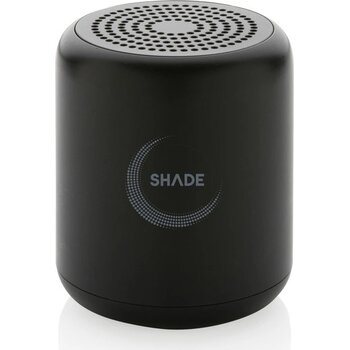 RCS gerecycled plastic 5W draadloze speaker zwart