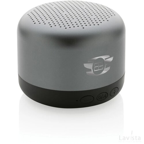 Terra RCS recycled aluminium 5W draadloze speaker grijs