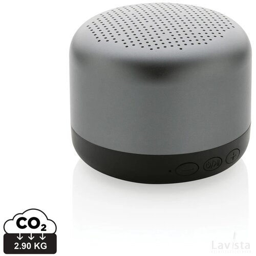 Terra RCS recycled aluminium 5W draadloze speaker grijs