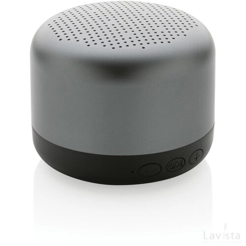 Terra RCS recycled aluminium 5W draadloze speaker grijs