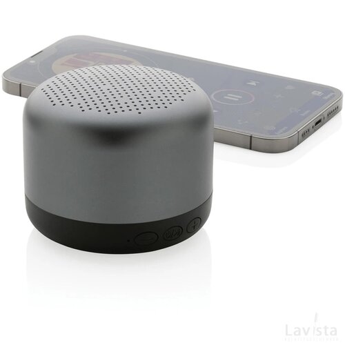 Terra RCS recycled aluminium 5W draadloze speaker grijs