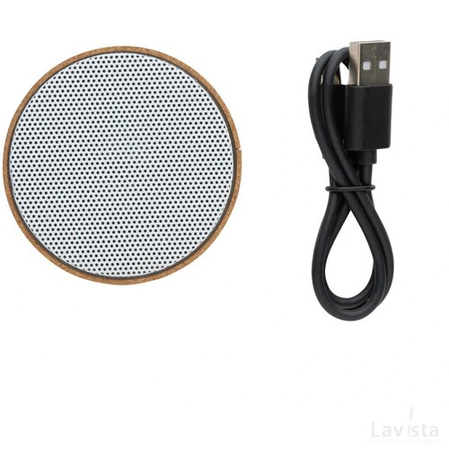 Kurk 3W draadloze luidspreker bruin