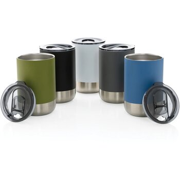 RCS gerecycled roestvrijstalen beker grijs