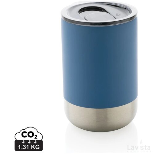 RCS gerecycled roestvrijstalen beker blauw