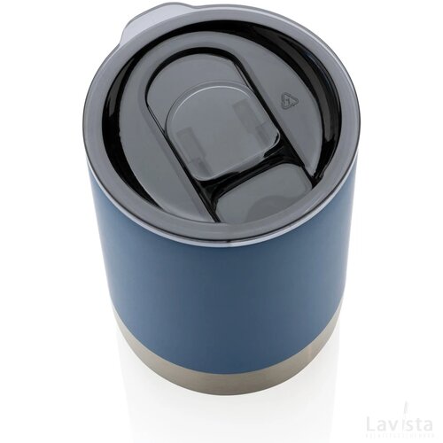 RCS gerecycled roestvrijstalen beker blauw