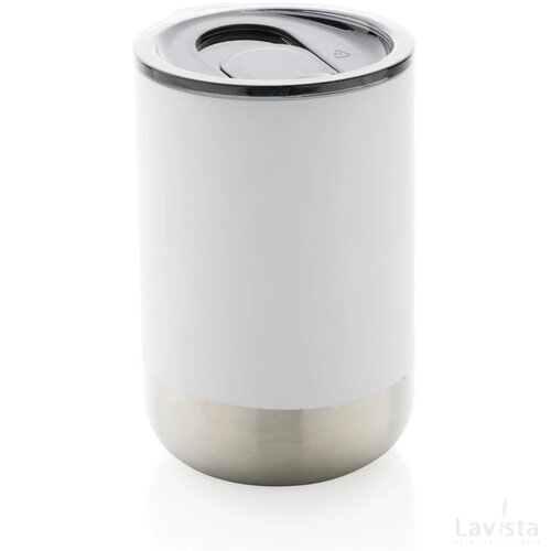 RCS gerecycled roestvrijstalen beker wit