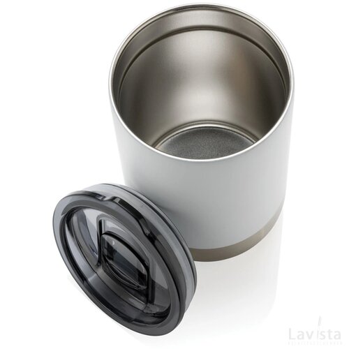 RCS gerecycled roestvrijstalen beker wit