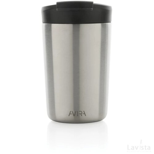 Avira Alya RCS gerecycled roestvrijstalen beker 300ML zilver